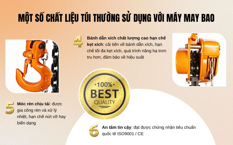 Đặc điểm của dòng palang xích kéo tay Yamafuji (2)